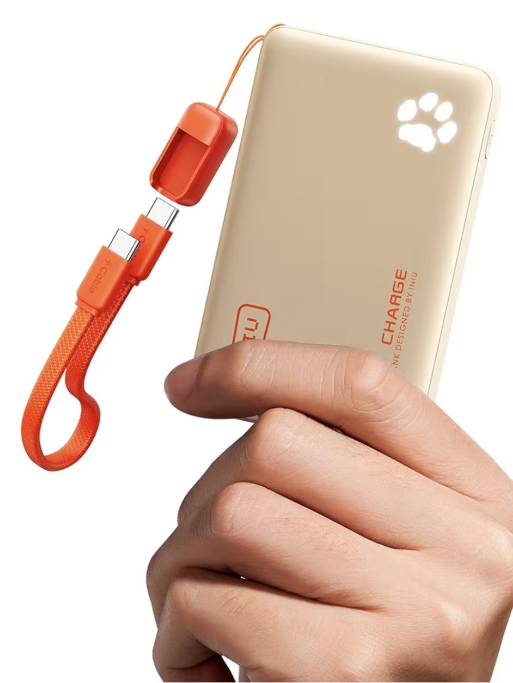 INIU 10000mAh 45W Fast Charging Portable Charger, Smaller Travel Power Bank NWT